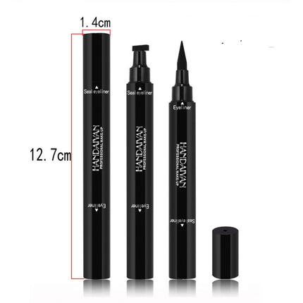 Double Headed Triangle Eyeliner Stamp Waterproof Cat Eye Tool