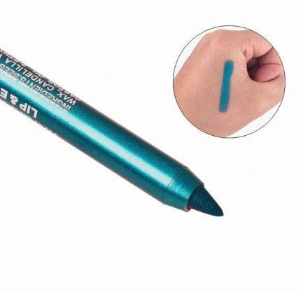 Wine Red Green Blue Purple Silver  Eyeliner Eye And Eye Multi-use Eye Shadow Lipstick Eyebrow Pencil
