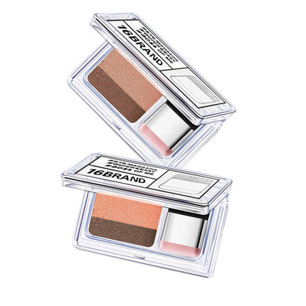 LAIKOU Double Color Eyeshadow Palette Waterproof & Natural Look