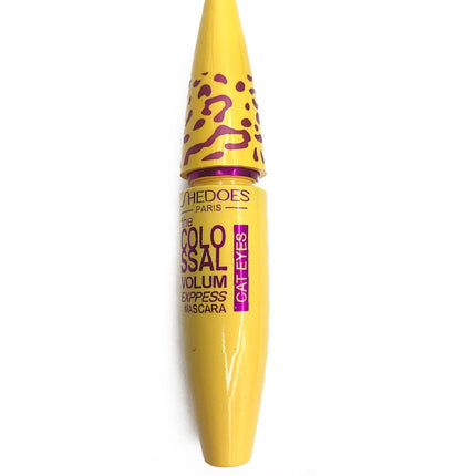 Growth Mascara Leopard-shaped Yellow Tube Thick Curling Waterproof Mascara