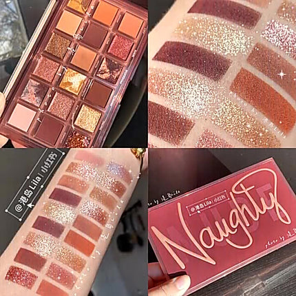 18 Color Eyeshadow Palette Matte & Shimmer – Everyday Makeup