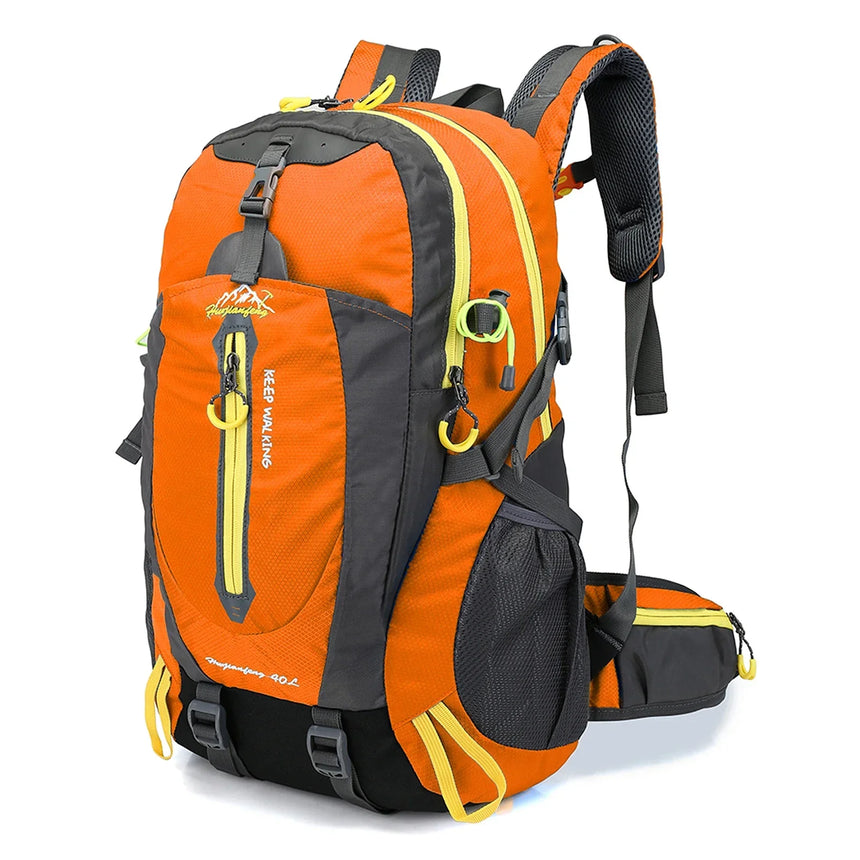 40L Water Resistant Travel Backpack – Hiking & Camping