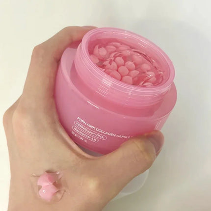 Korean Collagen Niacinamide Cream Lightweight Hydrating Moisturizer