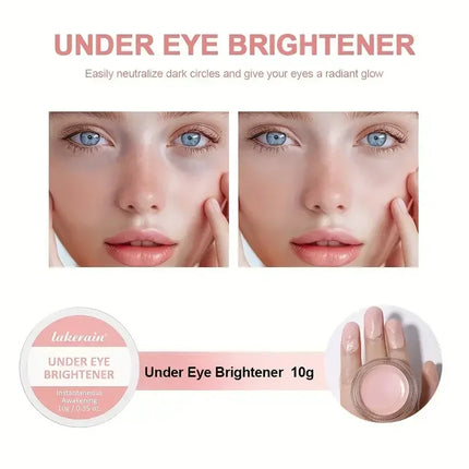 Korean Hydrating Brightening Eye Concealer and Contour Cream, Full Coverage, Long-lasting Eye Concealer for Perfect Makeup Look