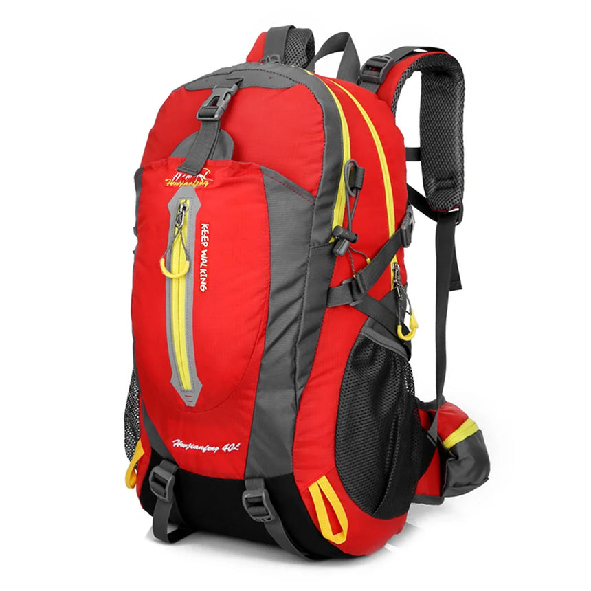 40L Water Resistant Travel Backpack – Hiking & Camping
