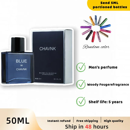 Classic Blue Eau de Parfum 50ml/100ml – Pheromone Cologne for Men