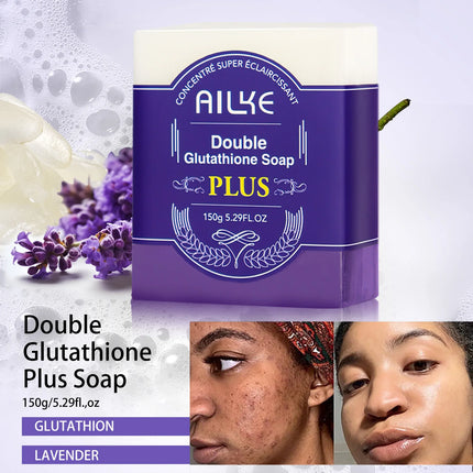 AILKE Double Glutathione Brightening Serum & Lotion Set – Dark Spot Corrector, 120ml