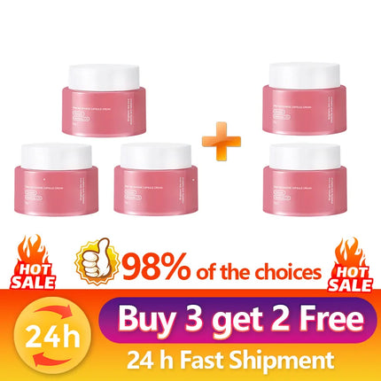 Korean Collagen Niacinamide Cream Lightweight Hydrating Moisturizer