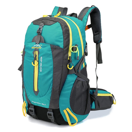 40L Water Resistant Travel Backpack – Hiking & Camping