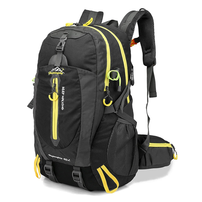 40L Water Resistant Travel Backpack – Hiking & Camping