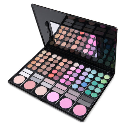 78 Color Eyeshadow Palette Matte & Shimmer Makeup Kit